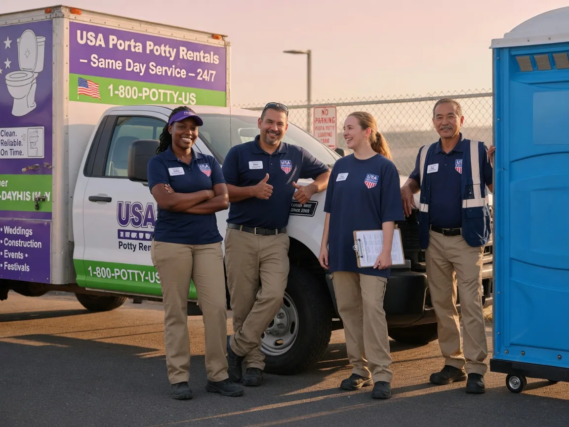Porta Potty Rental company in Culpeper, VA